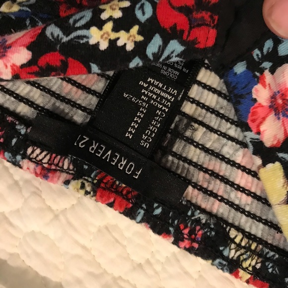 Forever 21 crop top corset - Picture 2 of 2